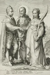 El matrimonio cristiano, Placa 3 de La trilogía del matrimonio, c.1594